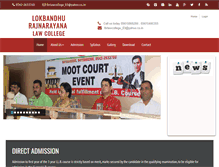 Tablet Screenshot of lbrlawcollege.org